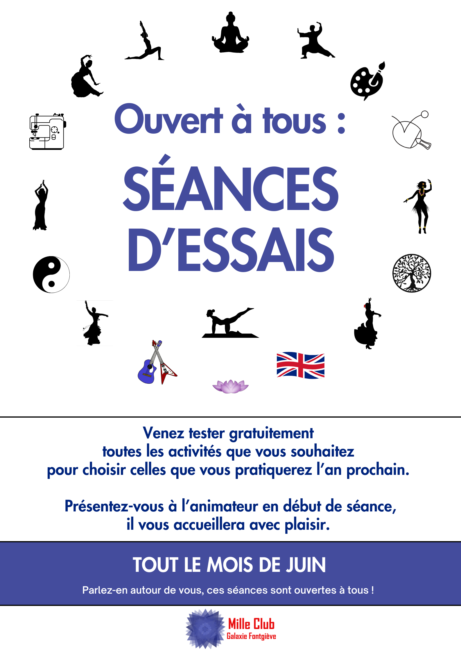 Sances d'Essais Juin 2025